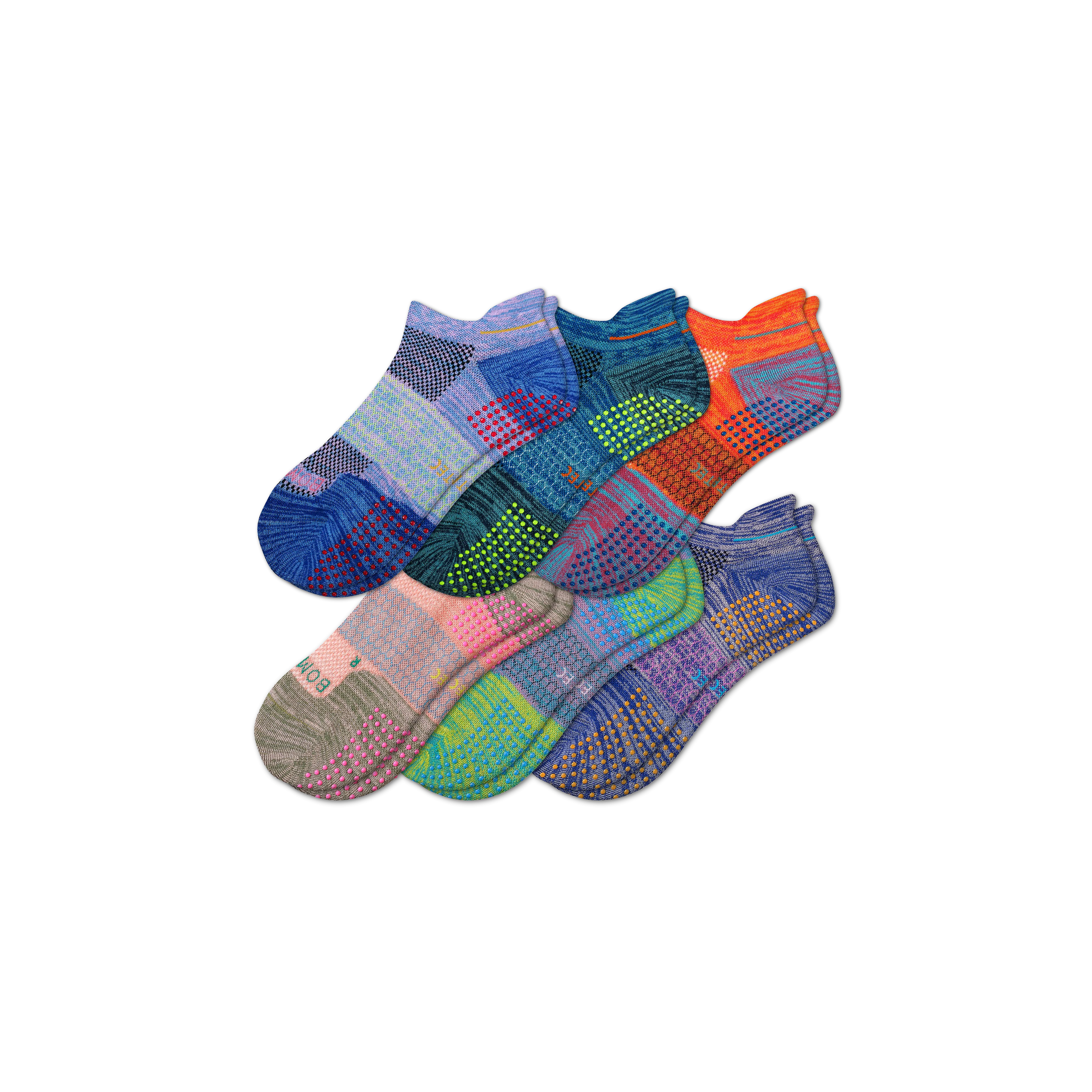 Women's Performance Gripper Ankle Sock 6-Pack