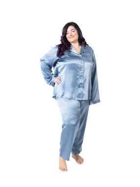 Women's Plus Size Twilight Mulberry Silk Pajama Set