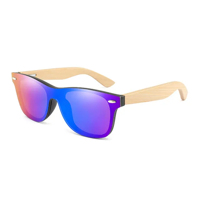 Wooden oversized Sunglasses